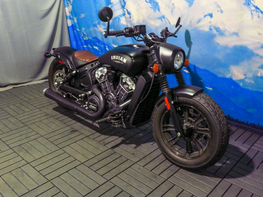 2022 Indian Scout Bobber ABS Black Smoke