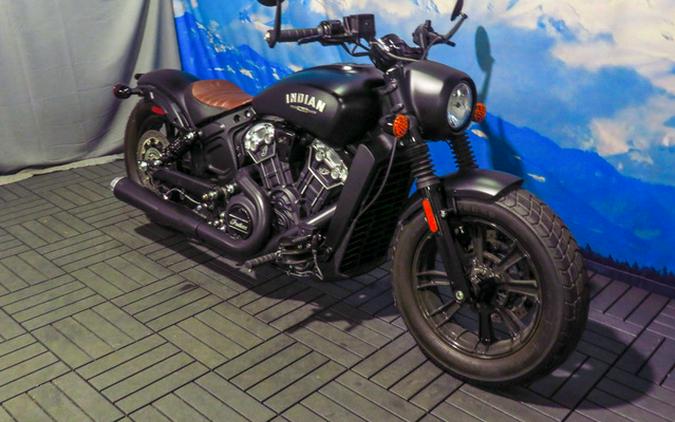 2022 Indian Scout Bobber ABS Black Smoke