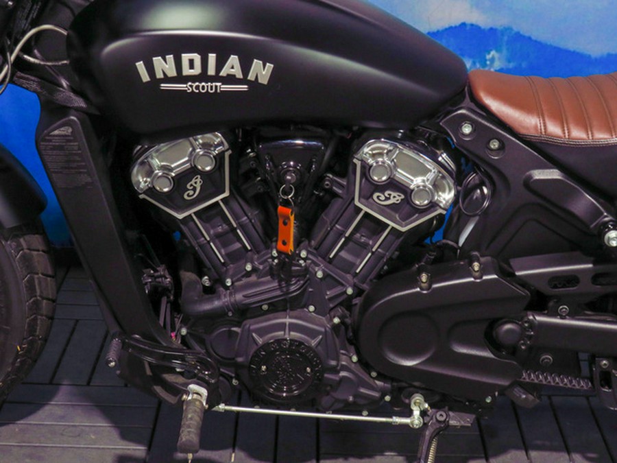 2022 Indian Scout Bobber ABS Black Smoke