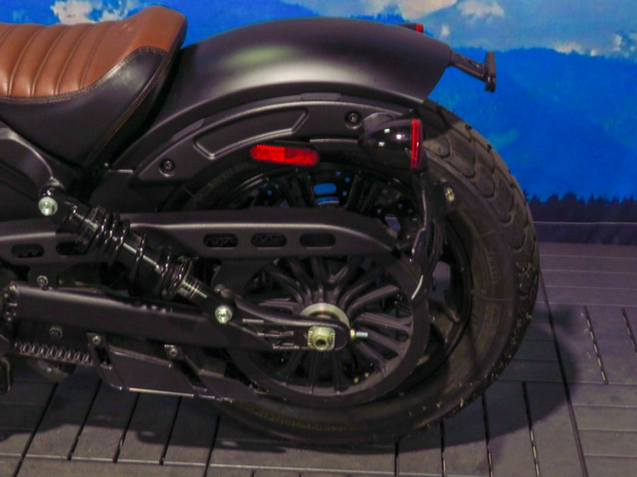 2022 Indian Scout Bobber ABS Black Smoke