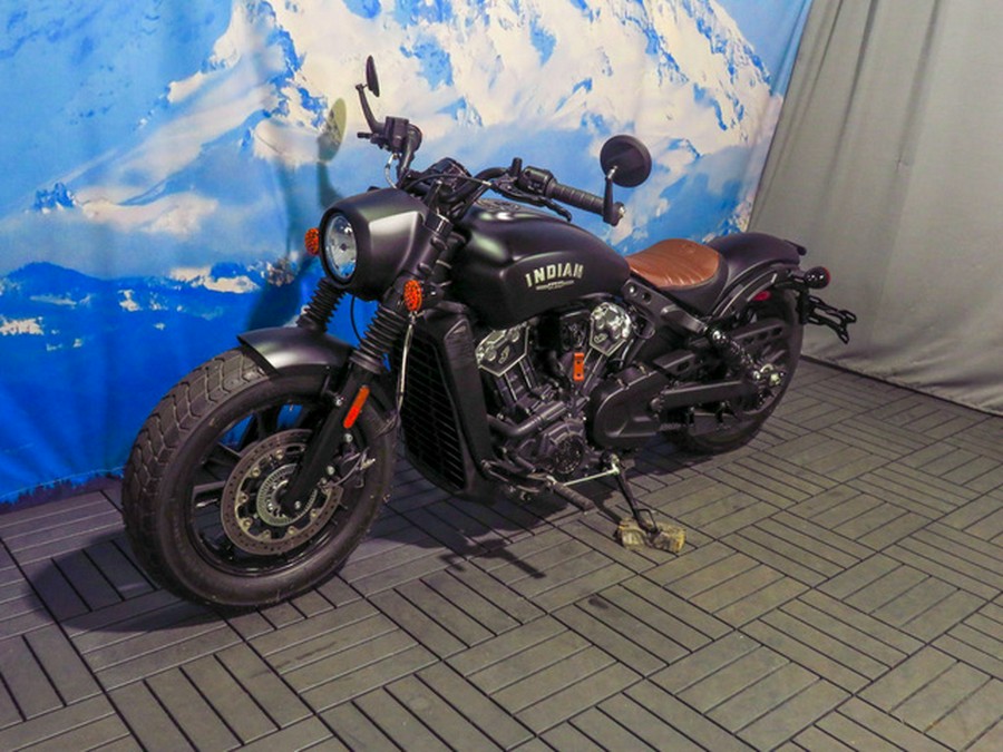 2022 Indian Scout Bobber ABS Black Smoke