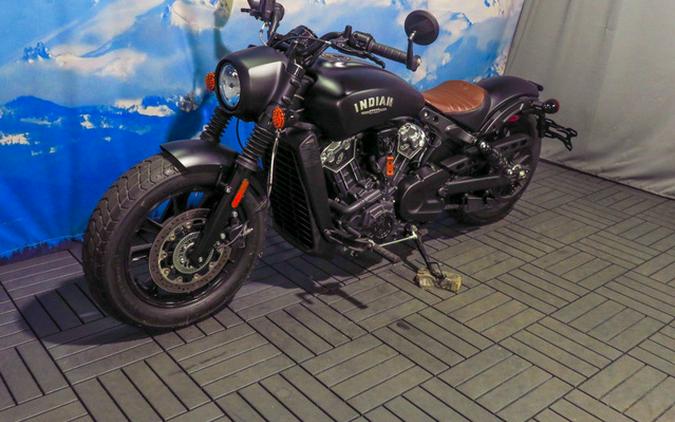 2022 Indian Scout Bobber ABS Black Smoke