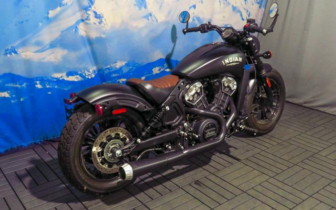 2022 Indian Scout Bobber ABS Black Smoke