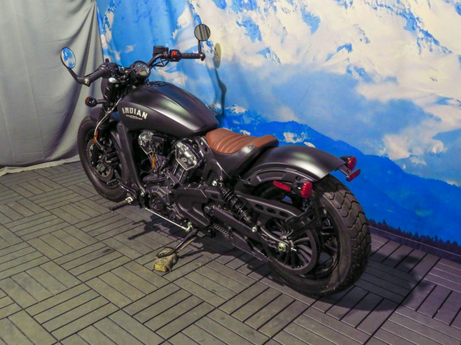 2022 Indian Scout Bobber ABS Black Smoke