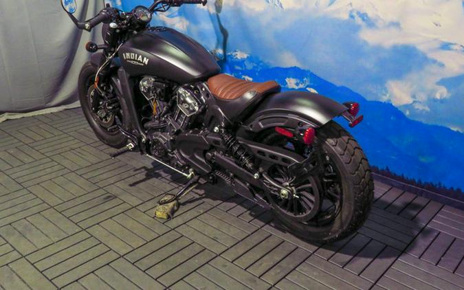 2022 Indian Scout Bobber ABS Black Smoke
