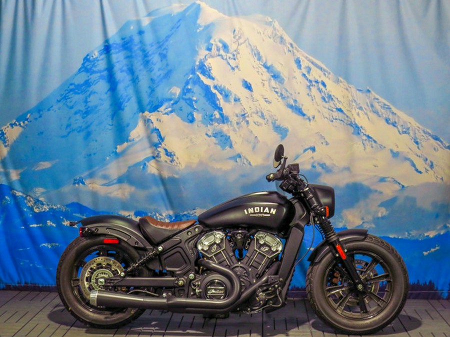 2022 Indian Scout Bobber ABS Black Smoke