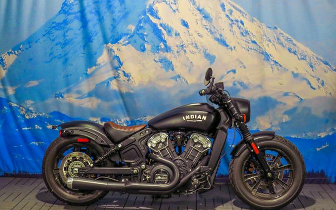 2022 Indian Scout Bobber ABS Black Smoke