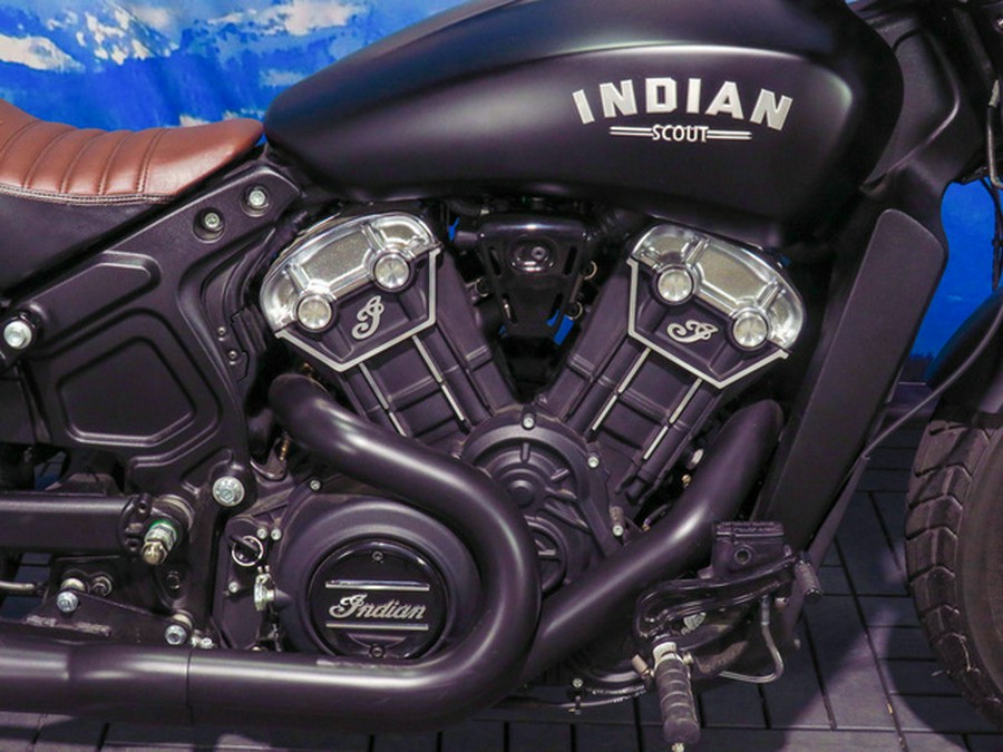 2022 Indian Scout Bobber ABS Black Smoke
