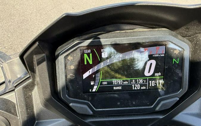 2024 Kawasaki Ninja 650 Metallic Matte Graphenesteel GrayEbony