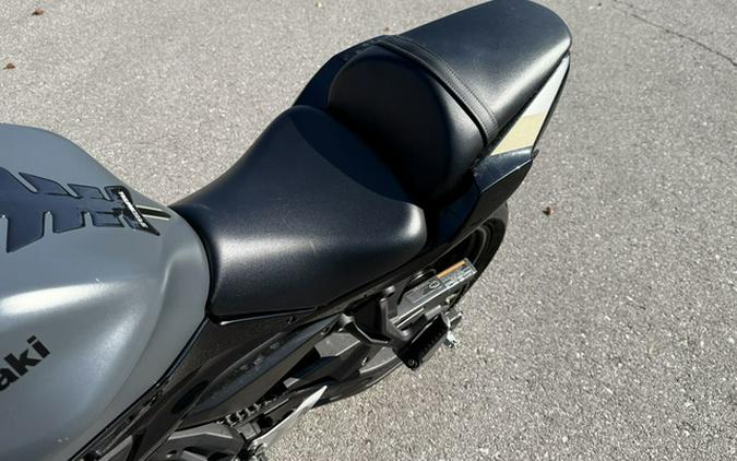 2024 Kawasaki Ninja 650 Metallic Matte Graphenesteel GrayEbony