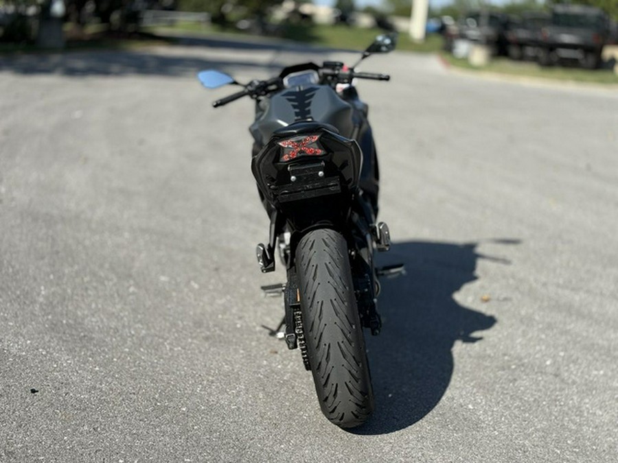 2024 Kawasaki Ninja 650 Metallic Matte Graphenesteel GrayEbony