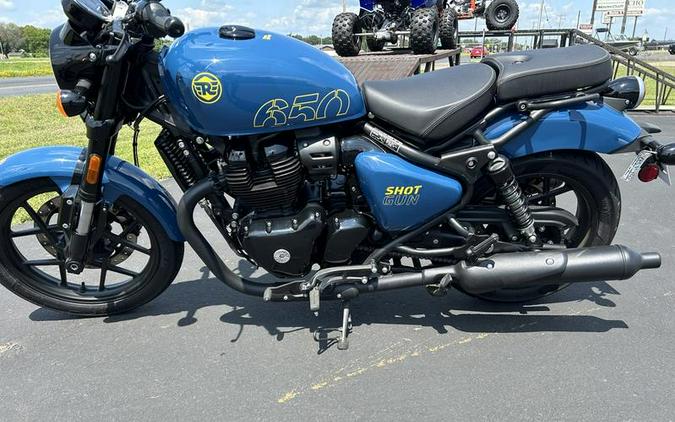 2024 Royal Enfield Shotgun 650 Plasma Blue