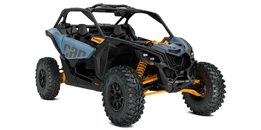 2026 Can-Am Maverick X3 DS TURBO Scandi Blue and Orange Crush