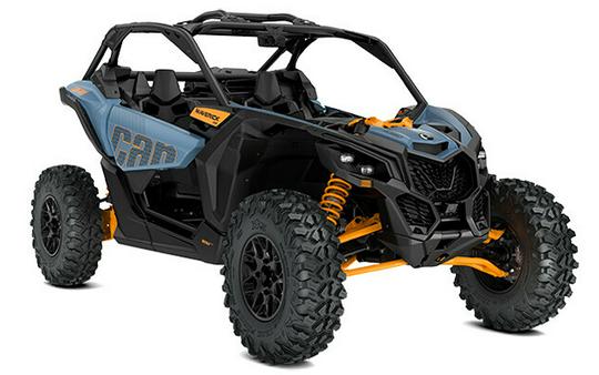 2026 Can-Am Maverick X3 DS TURBO Scandi Blue and Orange Crush