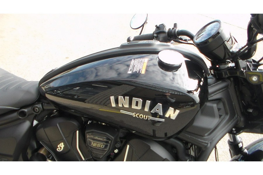 2025 Indian Motorcycle SCOUT BOBBER LTD, BLACK METALLIC 49ST Limited