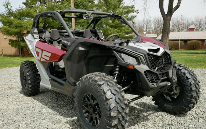 2024 Can-Am Maverick X3 DS Turbo Fiery Red & Hyper Silver