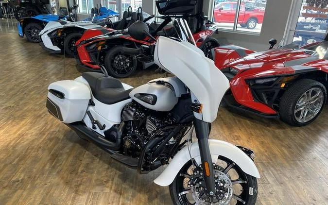 2024 Indian Motorcycle® Chieftain® Dark Horse® Ghost White Metallic Smoke