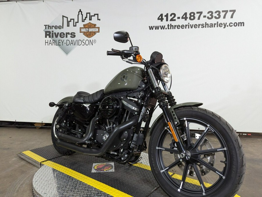 2021 Harley-Davidson Iron 883 Deadwood Green