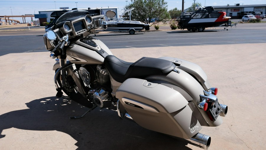 2022 INDIAN MOTORCYCLE CHIEFTAIN LIMITED SILVER QUARTZ MTLC 49ST
