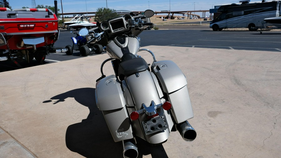 2022 INDIAN MOTORCYCLE CHIEFTAIN LIMITED SILVER QUARTZ MTLC 49ST