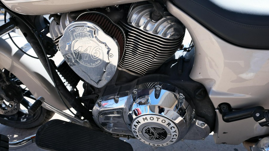 2022 INDIAN MOTORCYCLE CHIEFTAIN LIMITED SILVER QUARTZ MTLC 49ST