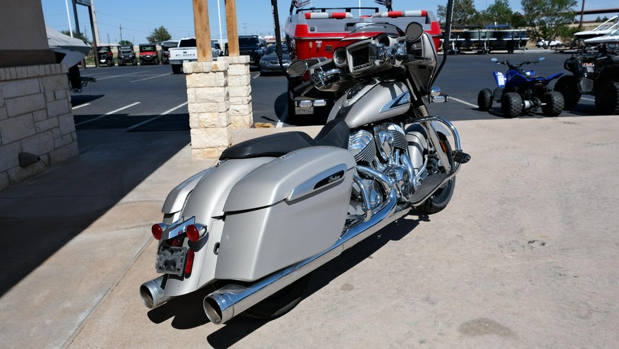 2022 INDIAN MOTORCYCLE CHIEFTAIN LIMITED SILVER QUARTZ MTLC 49ST