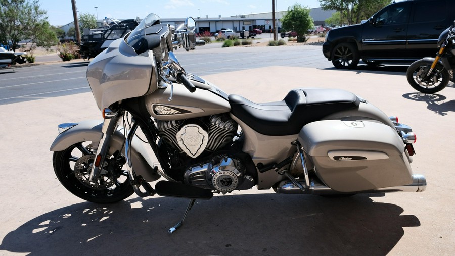 2022 INDIAN MOTORCYCLE CHIEFTAIN LIMITED SILVER QUARTZ MTLC 49ST