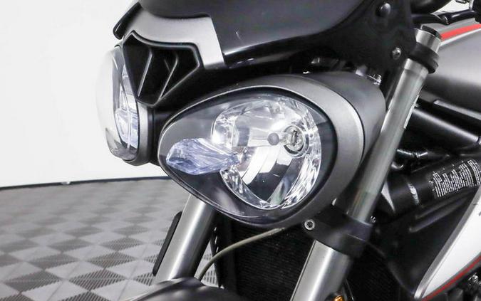 2018 Triumph Street Triple RS Matt Silver Ice