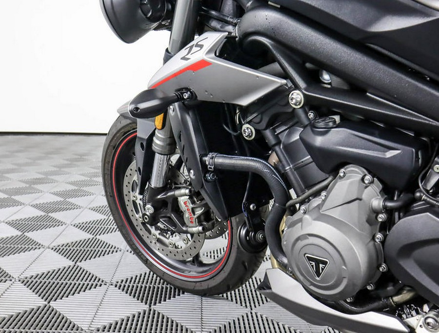 2018 Triumph Street Triple RS Matt Silver Ice