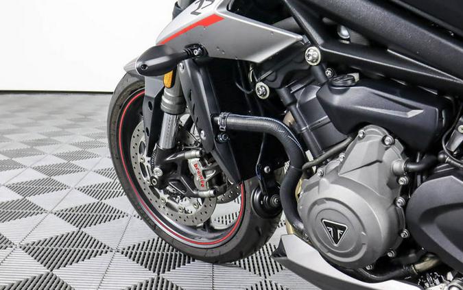 2018 Triumph Street Triple RS Matt Silver Ice