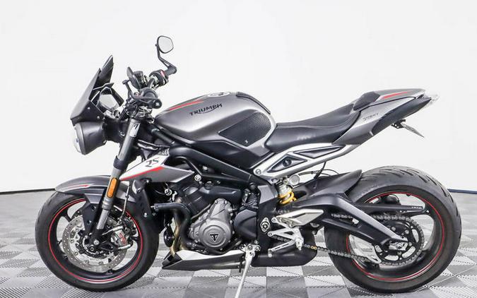 2018 Triumph Street Triple RS Matt Silver Ice