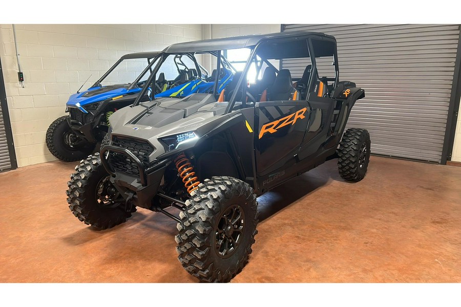 2024 Polaris Industries RZR XP 4 1000 Premium Matte Titanium / Onyx Black