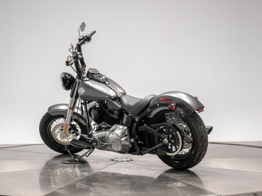 2015 HARLEY-DAVIDSON FLS SLIM in Charcoal Satin