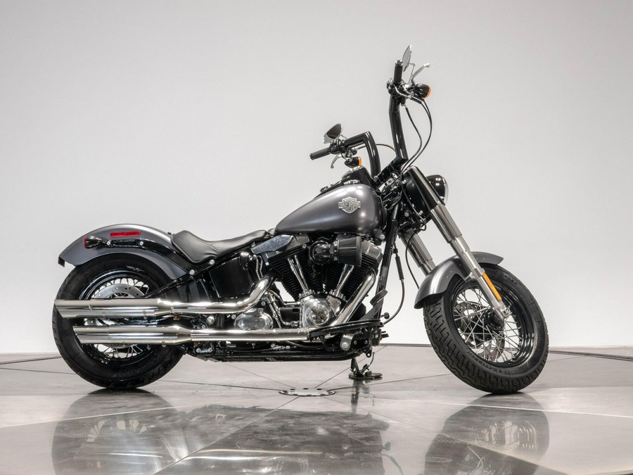 2015 HARLEY-DAVIDSON FLS SLIM in Charcoal Satin