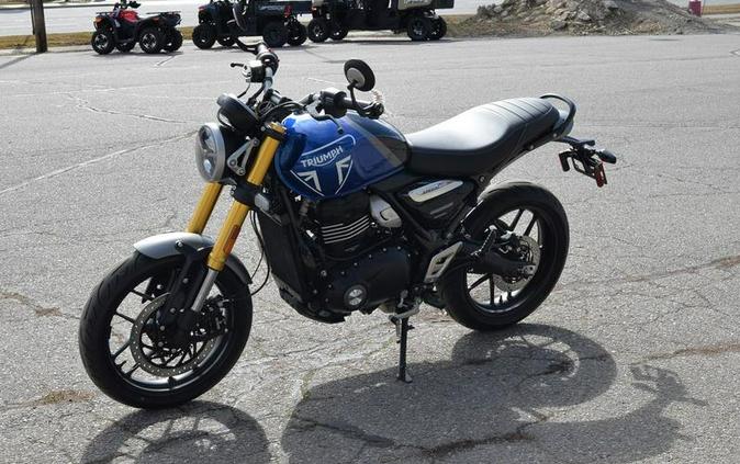 2024 Triumph Speed 400 Caspian Blue / Storm Grey