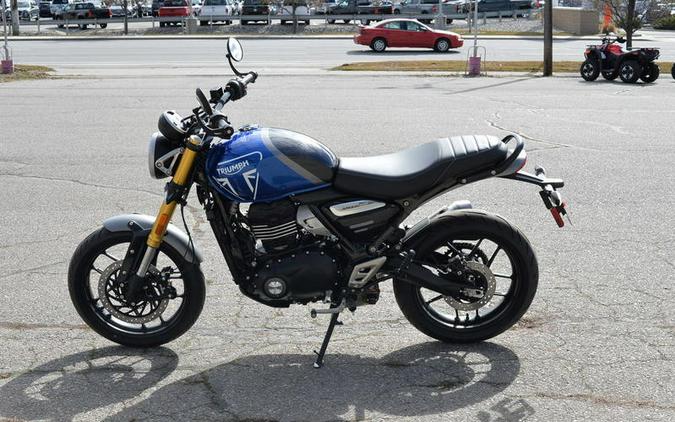 2024 Triumph Speed 400 Caspian Blue / Storm Grey