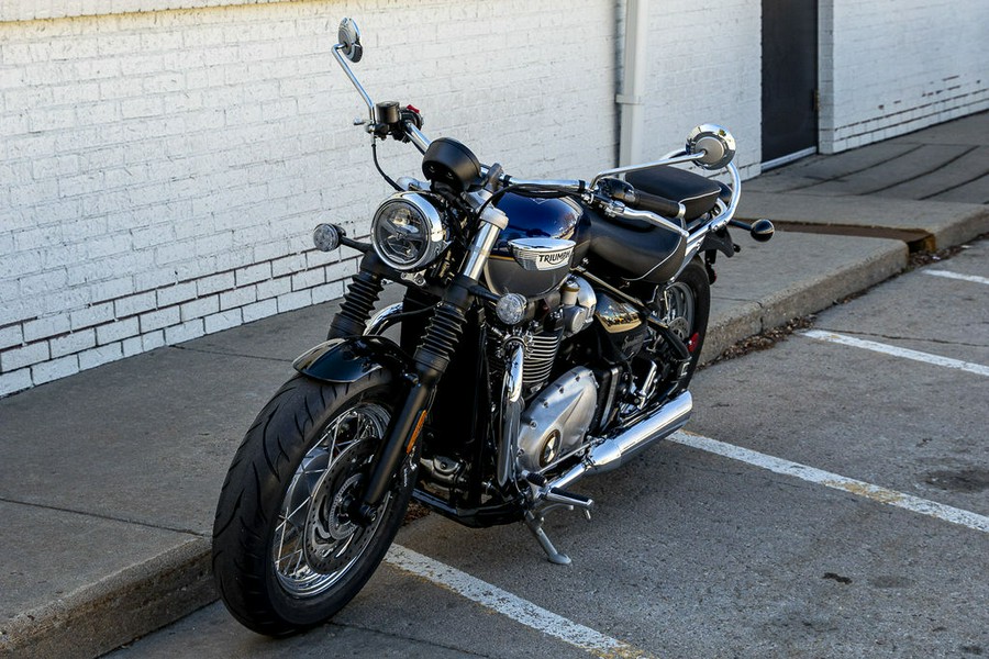 2024 Triumph Bonneville Speedmaster Pacific Blue/Silver Ice