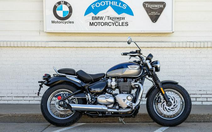 2024 Triumph Bonneville Speedmaster Pacific Blue/Silver Ice