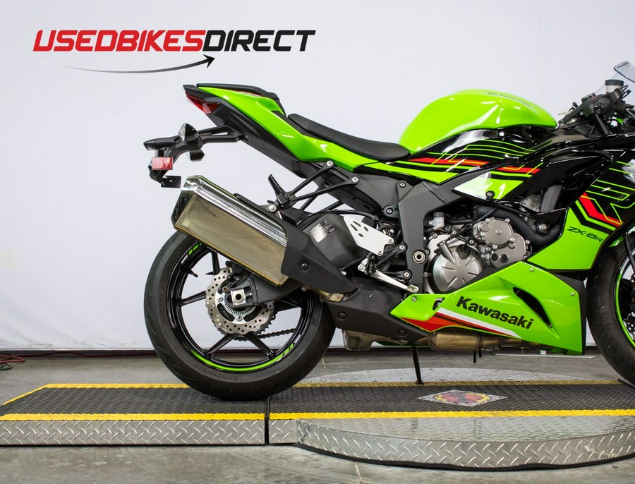 2023 Kawasaki Ninja ZX-6R KRT ABS - $12,499.00