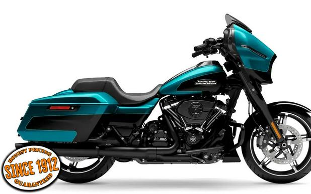 2026 Harley-Davidson® Street Glide® Teal Thunder / Vivid Black Black Trim