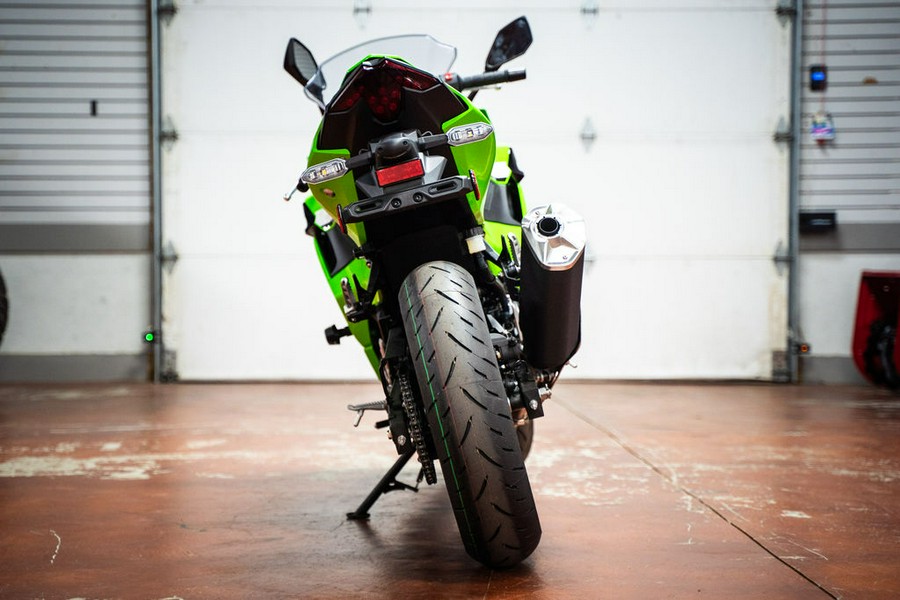 2026 Kawasaki Ninja® 500 ABS Metallic Matte Twilight Blue