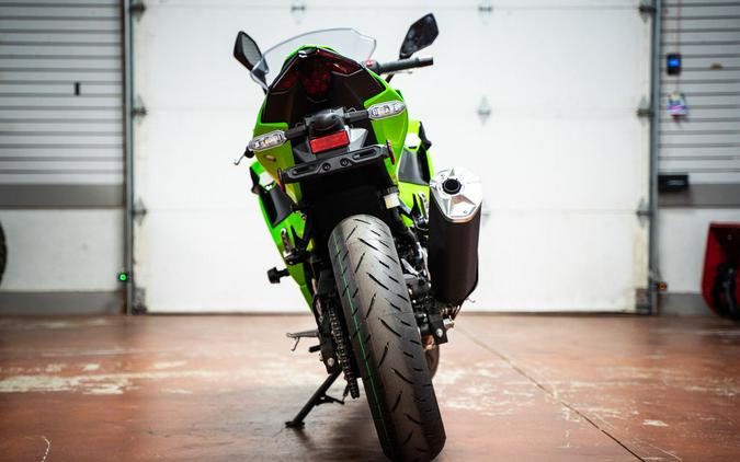 2026 Kawasaki Ninja® 500 ABS Metallic Matte Twilight Blue