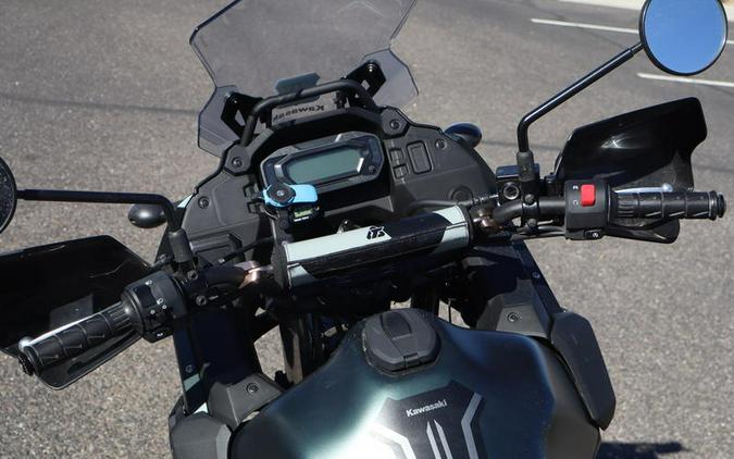 2025 Kawasaki KLR®650 Metallic Matte Old School Green