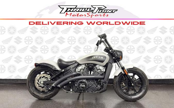 2019 Indian Motorcycle® Scout® Bobber ABS White Smoke