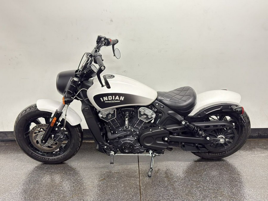 2019 Indian Motorcycle® Scout® Bobber ABS White Smoke