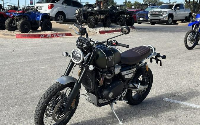 2023 Triumph Scrambler 1200 XC Matte Khaki Green Matte Jet Black XC (Euro 5A)