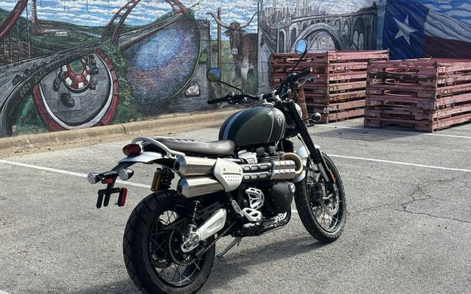 2023 Triumph Scrambler 1200 XC Matte Khaki Green Matte Jet Black XC (Euro 5A)