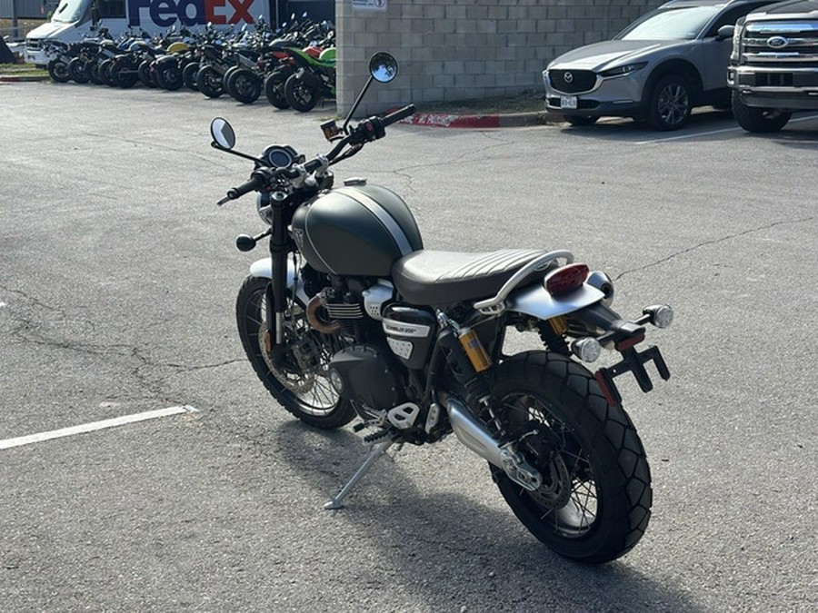 2023 Triumph Scrambler 1200 XC Matte Khaki Green Matte Jet Black XC (Euro 5A)