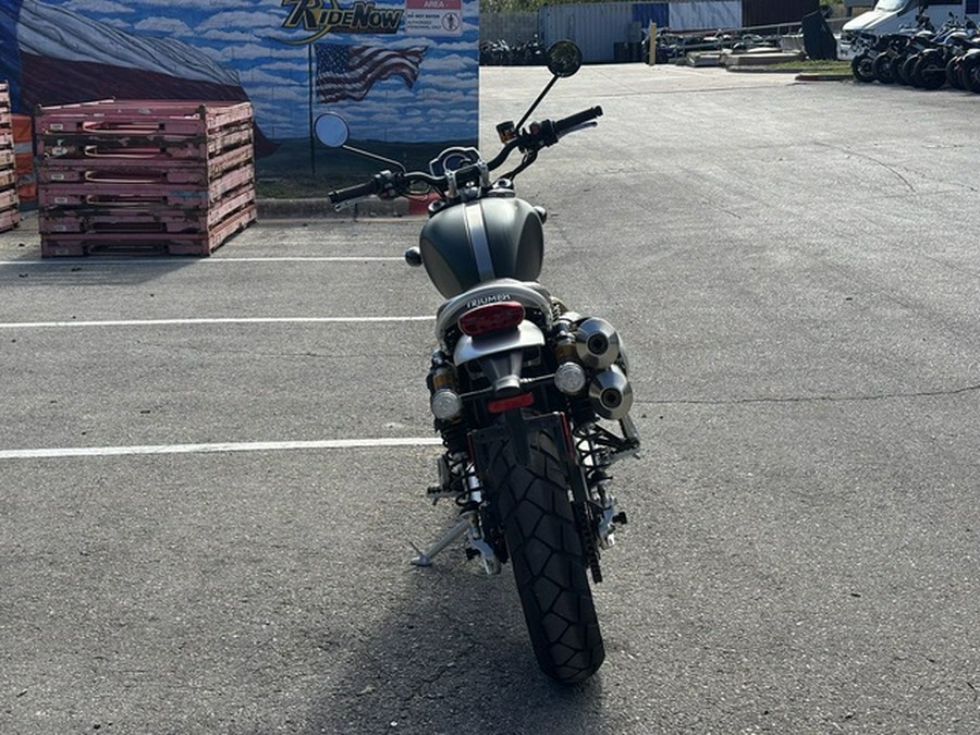 2023 Triumph Scrambler 1200 XC Matte Khaki Green Matte Jet Black XC (Euro 5A)