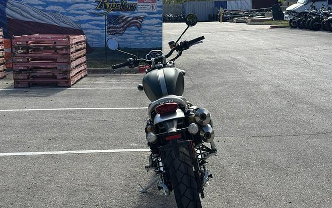 2023 Triumph Scrambler 1200 XC Matte Khaki Green Matte Jet Black XC (Euro 5A)